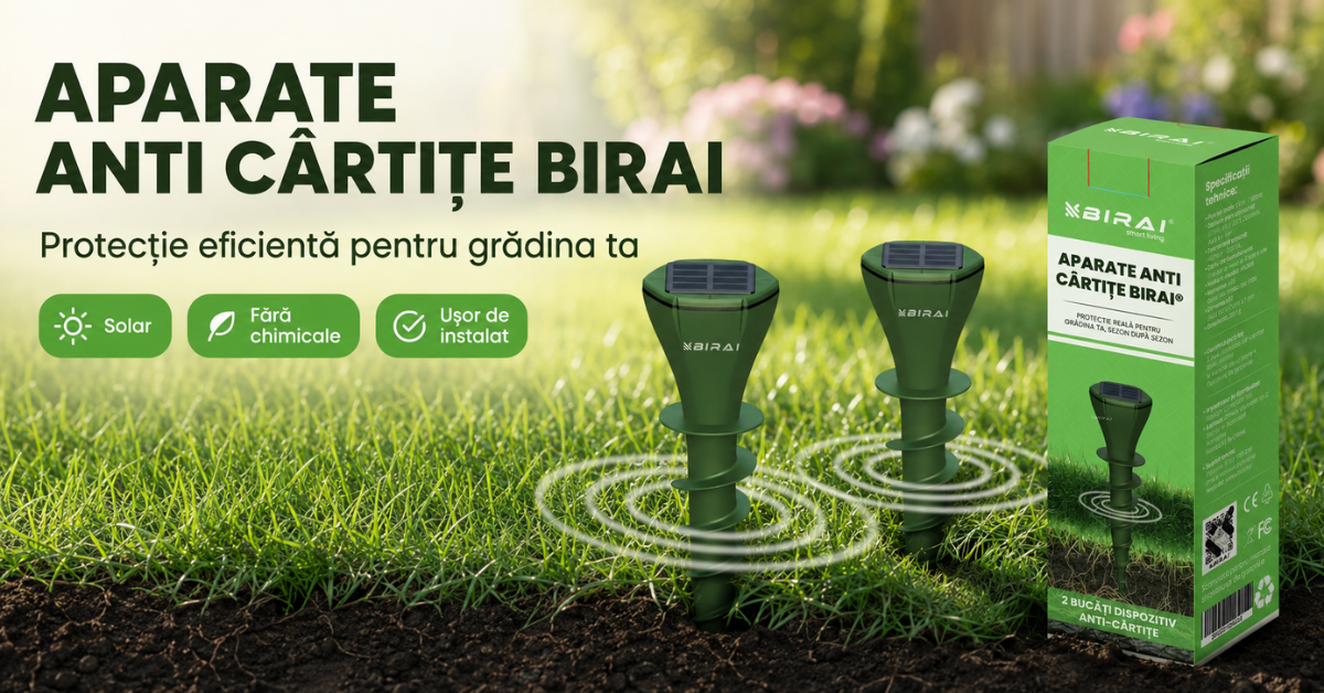 Combaterea Cârtițelor – Metode Eficiente și Soluții Definitive pentru Grădina Ta