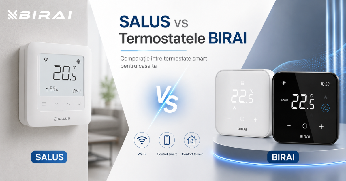 Termostat Salus – Modele, Funcții și Alternative Smart cu Control din Aplicație